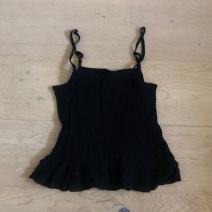 H&M black blouse